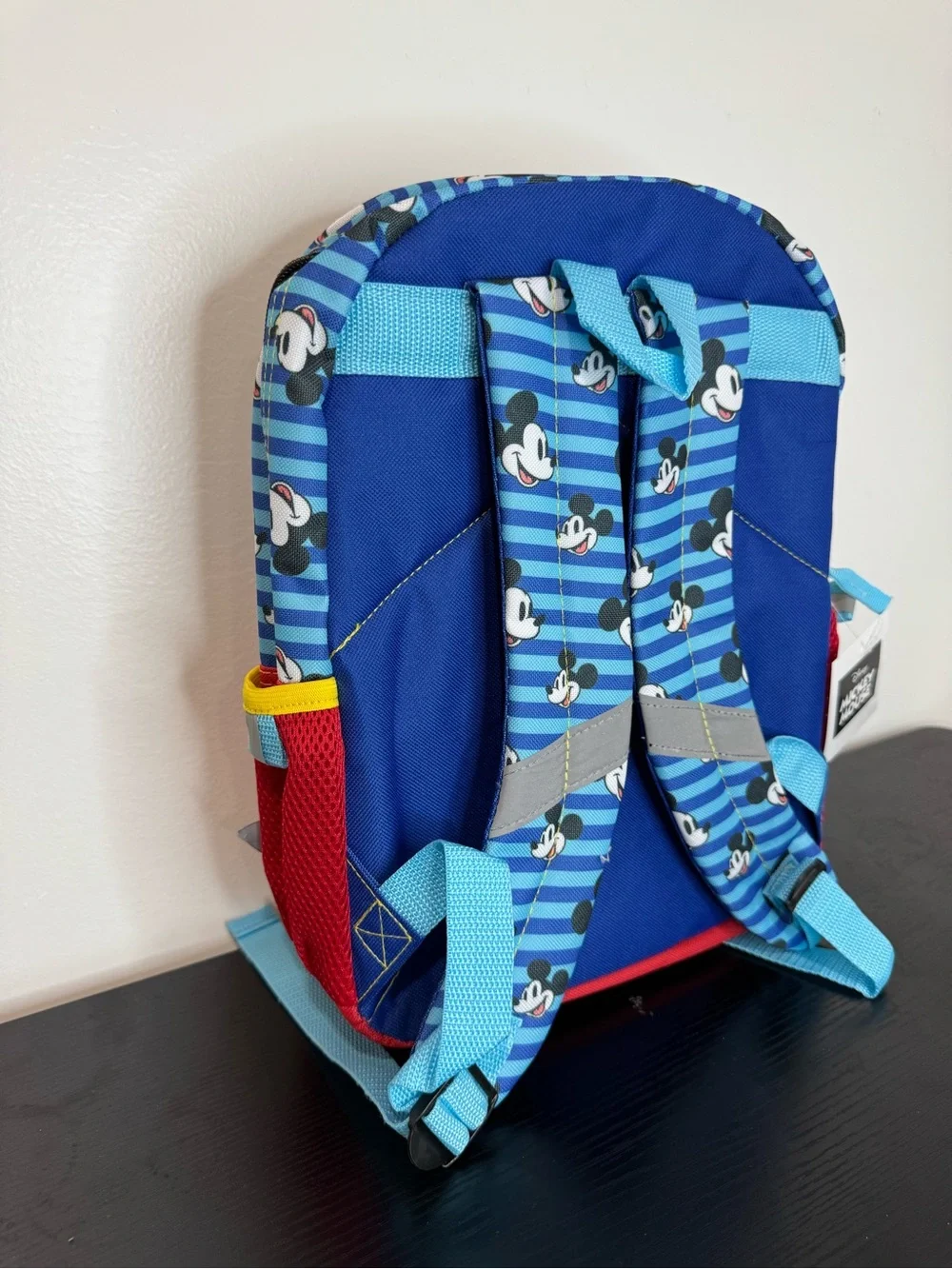 Disney Kids Mickey Mouse 14” Backpack - Red/Blue/Yellow NWT